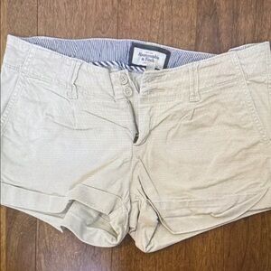Abercrombie & Fitch Women's Tan Shorts
